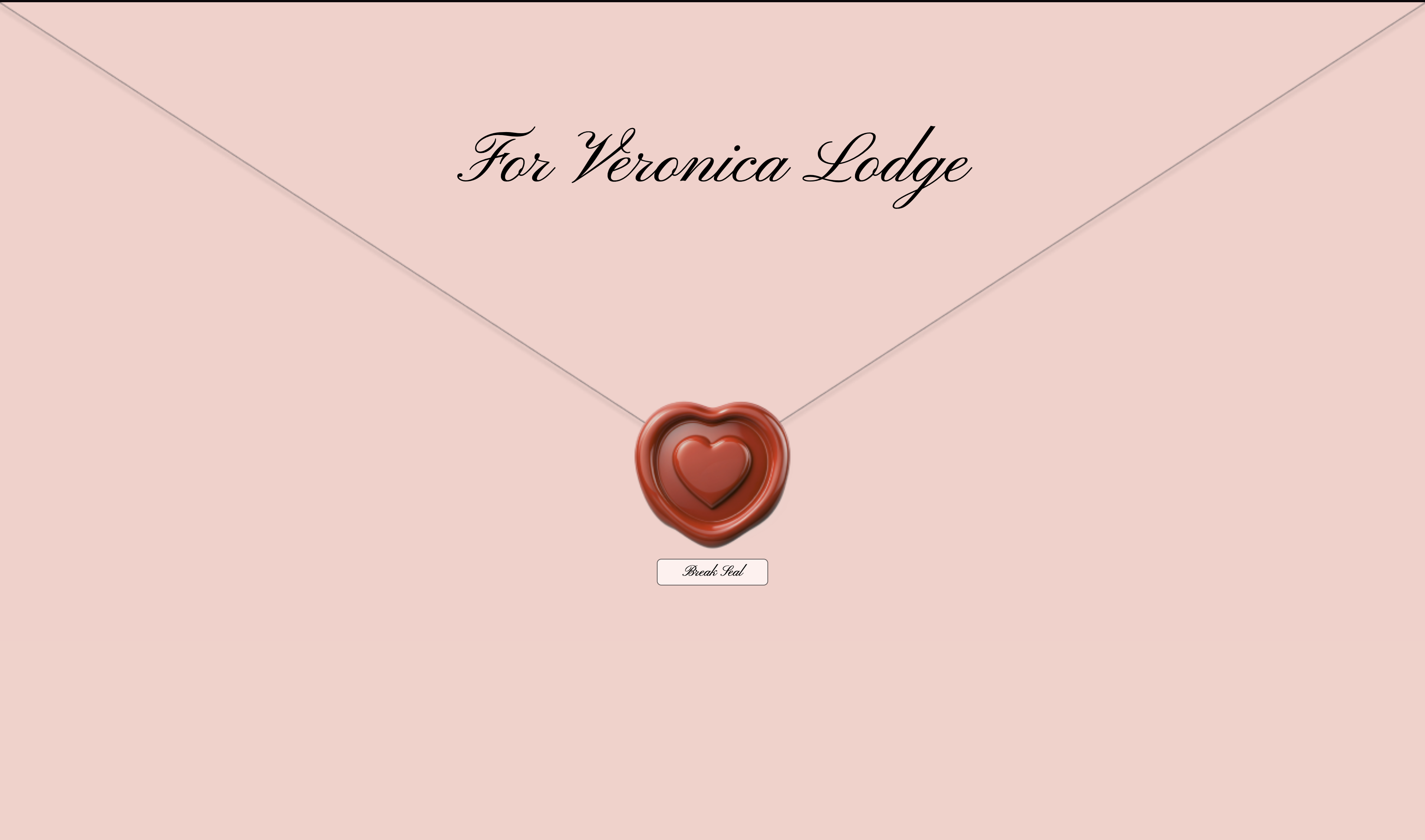 Your Valentines Card web app project screenshot